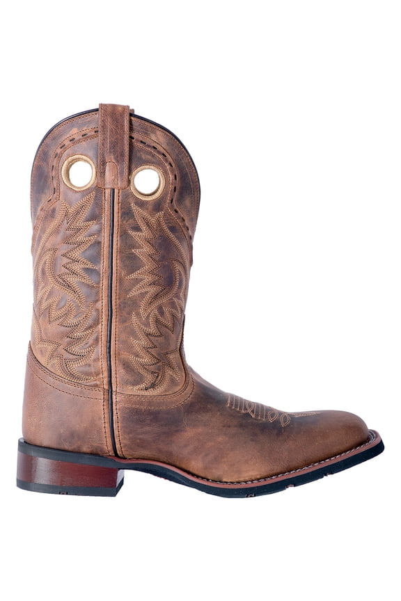 Mens Kane Square Toe Cowboy Mid Calf Boots