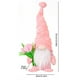 thumbnail image 2 of Decoración del hogar, decoración de habitaciones, decoración de paredes, decoraciones de día, tulipanes hechos a mano, muñeco enano sin rostro, regalos para él, figura para ella, adornos de gnomos par, 2 of 4