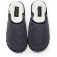 thumbnail image 4 of Seranoma Emma Womens House Plush Breathable Lined Memory Foam Anti Slip Slippers Navy, 4 of 7