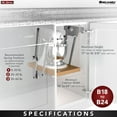 thumbnail image 6 of Rev-A-Shelf Mixer/Appliance Lift System for Base Cabinet, RAS-ML-HDSC, 6 of 13