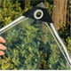 thumbnail image 2 of Outdoor Transparent Tarpaulin With Eyelets, Pvc Plastic Tarpaulin Transparent Waterproof Windproof Ripstop Tarp1.2m X 3m, 2 of 5