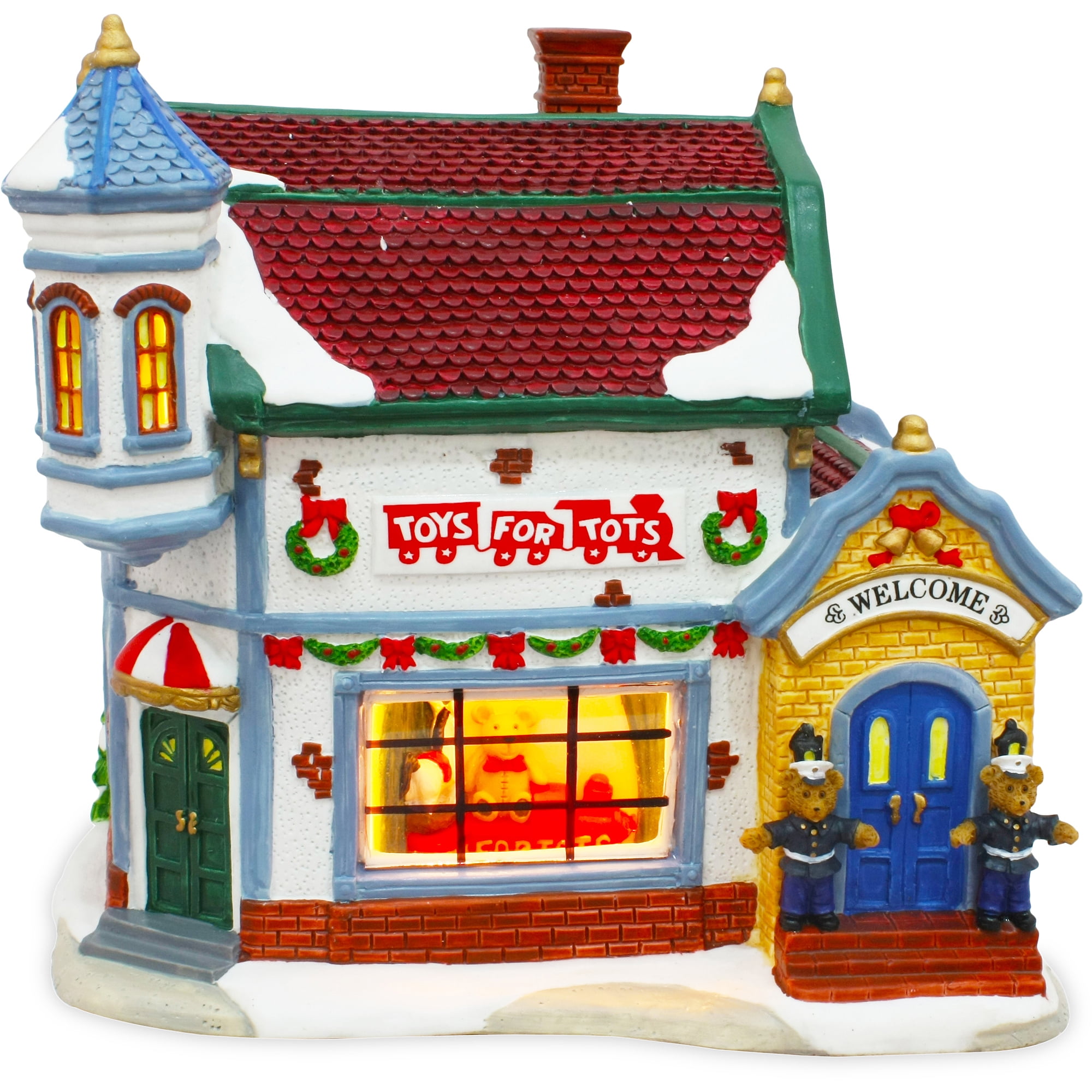 Toys For Tots Christmas Village 