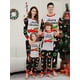 thumbnail image 3 of Conjunto navideño para padres e hijos, Estados Unidos, árbol de Navidad, estampado de coche, vestido de casa, cuello redondo, corbata, pantalones de manga larga, pijama, 3 of 4