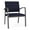 Navy, variant on Newport Reception Waiting 18.5" Oversize Guest Chair / Charcoal Steel / Blue