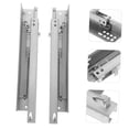 thumbnail image 3 of PAMINGONO 2pcs Soft Close Drawer Slides Rail Mute Effect Rolled Steel, 3 of 6