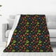thumbnail image 1 of Balery Berries Manta de Felpa Suave y Acogedora – Cobija de Franela Aterciopelada para Cama, Lavable y Cálida para Sofá, Mascotas, Transpirable-50"x40", 1 of 7