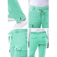 thumbnail image 4 of Adar Pro Scrubs For Women - Skinny Leg Yoga Scrub Pants, 4 of 7