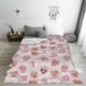 thumbnail image 5 of Balery Strawberry Cake Manta de Felpa Suave y Acogedora – Cobija de Franela Aterciopelada para Cama, Lavable y Cálida para Sofá, Mascotas, Transpirable-80"x60", 5 of 7