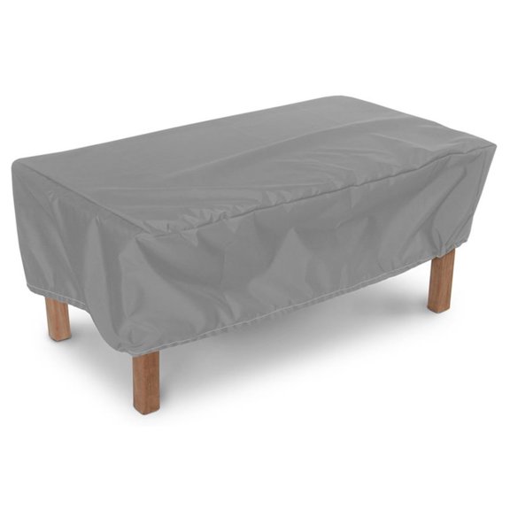 KoverRoos 14261 Weathermax Companion Table Cover, White - 18 L x 42 W x 15 H in.