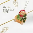 thumbnail image 2 of Spode Christmas Tree Teddy Bear Ornament, Durable Holiday Ornament for Festive Decor & Winter Wonderland Display - Sleek Seasonal Ornaments for Tree, Mantel, Holiday Home Decoration, 2 of 6
