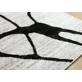thumbnail image 3 of Rug Branch Contemporary Distressed, Organic Grey Indoor Area Rug - 5' x 8', 3 of 8