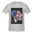 thumbnail image 4 of Bingfone Largemouth Bass Fish In Usa Men'S Loose Fit Short-Sleeve Pocket T-Shirt, 4 of 7