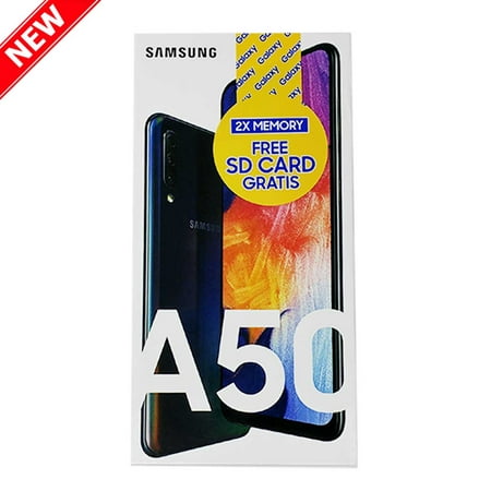 New Galaxy A50 64GB A505G/DS Dual SIM GSM Factory Unlocked 4G LTE 6.4