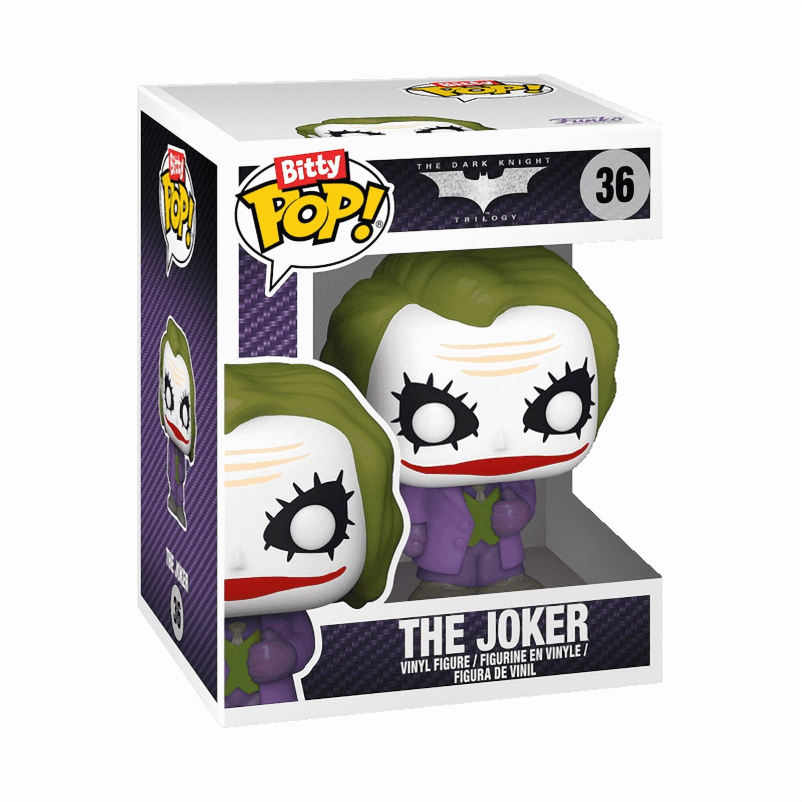 FUNKO Bitty POP! Display: DC Batman Signal, Includes Two Bitty POPs, Batman, The Joker
