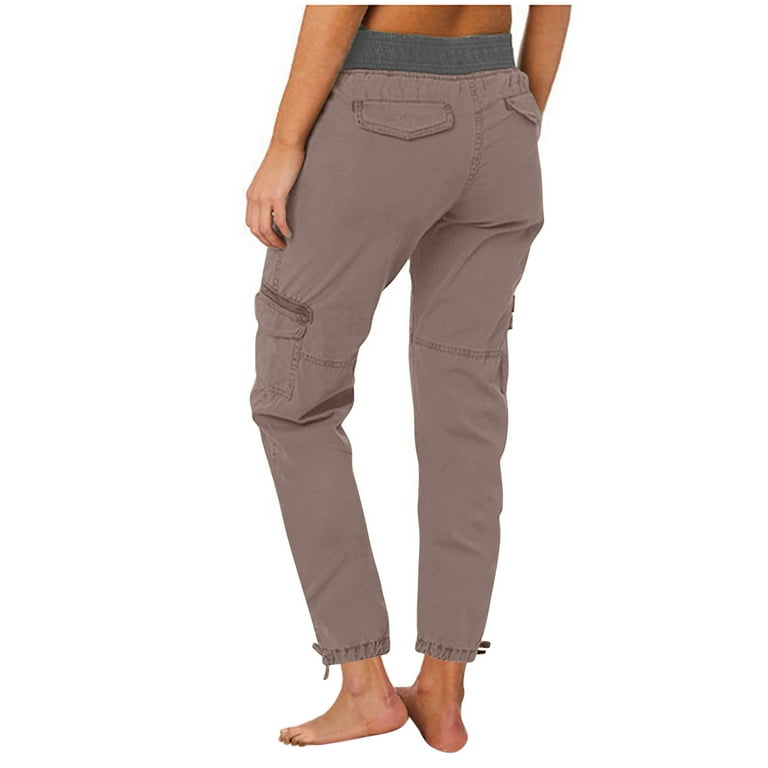 TUOBARR Maternity Clothes Maternity Women's Solid Color Casual Pants  Stretchy Comfortable Lounge Pants