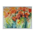 thumbnail image 1 of Designart Coquelicots en fleurs rouges V ART MURAL À CADRE FLOTTÉ, 1 of 4