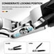 thumbnail image 3 of Nail Clippers for Seniors, Clipmaster Pro Toenail Clippers, Ergonomic Angled Head Senior Toenail Clipper Fast, 3 of 5