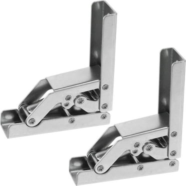 2pcs Countertop Hinges Hidden Folding Hinge Wardrobe Hinge Cabinet Door Hinges Folding Table Hinge Soft Close Cabinet Hinges