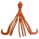 thumbnail image 3 of Cebo TPE Pulpo Flotante Artificial Accesorios Pesca Al Aire Libre (naranja) 4 Uds., 3 of 8