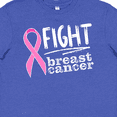 thumbnail image 4 of Inktastic Fight Breast Cancer Pink Ribbon Youth T-Shirt, 4 of 5