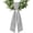 Gray, variant on Navy Blue Wreath Sash for Front Door, Vintage Country Monochrome Farmhouse Wreath Bow Holiday Garland Ribbon Wreath Accessories for Home Yard Porch Doorway Fall Christmas Decorations Gifts