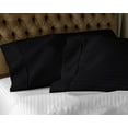 thumbnail image 2 of Pillow Cases Pack of 4 100% Egyptian Cotton , Soft and Luxury, Envelope Closure Bed Pillow Covers, Super Soft and Comfy 20" x 30" Inch - Black Stripe, 2 of 6