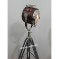 thumbnail image 5 of Modern Nautical Wooden Spot Light Studio Grey Tripod Spotlight Photography Floor Lamps light searchlight Stand lamp Home Decoration Light Fixture, 5 of 6