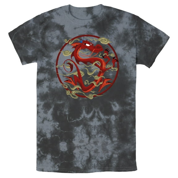 Men's Mulan Mushu Inner Circle  Graphic T-Shirt
