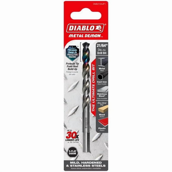 DRLL BT 3-FLT 21/64" 1PC(Pack of 1)