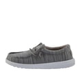 thumbnail image 3 of Heydude Wally Linen Stone Youth Boys' Casual Shoe | 40159-270 Grey, 3 of 3