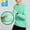Green, variant on hoksml Men Long Sleeve Shirts Moisture Wicking UPF 50+ UV Sun Protection Athletic Tee Shirts Solid-Color Round-Neck Collar Hiking Running Workout Active Top