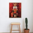 thumbnail image 4 of Nawypu Wall Art Canvas Print Nutcracker Pictures for Christmas - Soldier with Red Jacket Painting Artwork for Home Art, 4 of 4