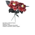 thumbnail image 7 of ievspot 2Pcs  Halloween Artificial Flowers Realistic Eyeball Rose Bouquet Long Stem Floral Decor Home Party Decoration Festive Atmosphere Prop, 7 of 7