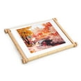 thumbnail image 2 of 15.7in. x 22in  Needlepoint Embroidery Tapestry Scroll Frame Made of Organic Beech, Wooden Cross Stitch Frame, Needlepoint Holder, Stitching Frame, 2 of 5