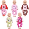 thumbnail image 1 of Ropa para muñecas, ropa casual, 5 juegos para muñecas de 35 a 45 cm, 1 of 8