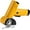Yellow, variant on Cordless Electric Scissors,Silent carton cutter, convenient and fast, suitable for fabric, leather, carpet, and home DIY crafts