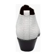thumbnail image 7 of Stacy Adams Sandoval Cuban Heel Boot Croco print White 25666-100, 7 of 7