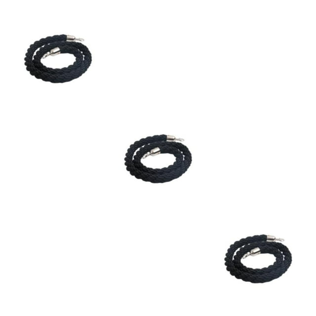 Ruiboury Corde Durable pour Solutions de Contrôle de la Fouille Efficaces Protection Efficace Noir W05-9 3Ensemble