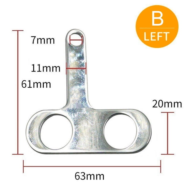 Bgsha Universal Motorcycle 16MM stainless steel bracket for waterproof button switch