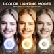 thumbnail image 2 of Espejo de tocador MINISO de 29 x 36 cm con luces Bluetooth con lupa 10X, 2 of 9
