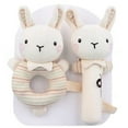 thumbnail image 1 of Bangcool Baby Rattle Toy Animal - 2PCS Stuffed Infant Hand Grip Toy Newborn Hand Rattle, 1 of 10