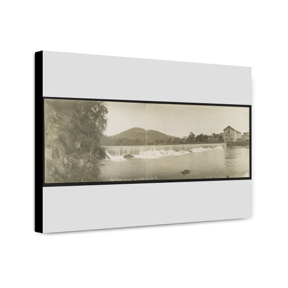 Canvas Print: Natural Falls, Bridgewater, Va., 1907