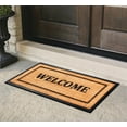 thumbnail image 5 of A1HC 24"x48" Heavy-Duty Rubber & Coir Welcome Mat with Non-Slip Backing for Indoor/Outdoor Use, 5 of 7