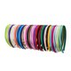 thumbnail image 4 of 34pcs 1cm Width Satin Headband Beautiful Flexible Satin Covered Headbands for Women Girls Ladies (34 Colors), 4 of 5