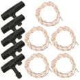 5pcs Attic Ladder Pull Cord Garage Door Pull Rope with Handle for
