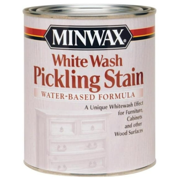 Minwax 618604444 Color Wash Transparent Layering Color, White Wash, 1 Quart