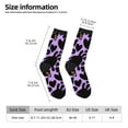 thumbnail image 2 of Logiee Cartoon Black Cats Print Adult Socks for Men & Women,Calf Socks, Ankle Socks,Boots Socks,Breathable Casual Sock,Unisex Crew Socks, 2 of 6