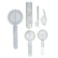 thumbnail image 4 of Medical Goniometer, Multifunction Finger Goniometer Space Saving PVC  for Physical Therapists, 4 of 7