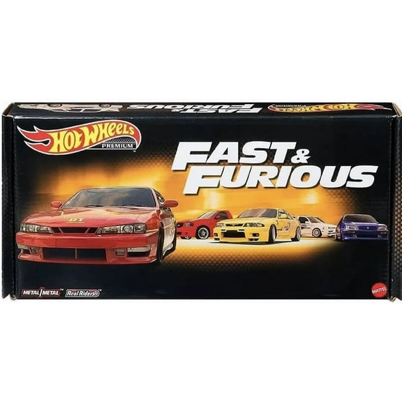 HOT WHEELS FAST & FURIOUS PREMIUM BUNDLE 5 PACK EXCLUSIVE