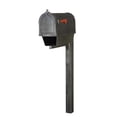 thumbnail image 4 of Special Lite Products SCB2015-SPK720-SW-LB998 Berkshire Curbside Mailbox with Newspaper Tube, Locking Insert & Wellington Mailbox Post, 4 of 4